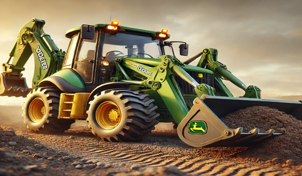 John Deere construction equipment