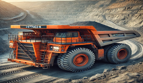 Hitachi heavy equipment for mining