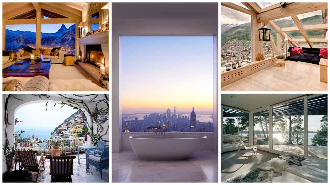 Rooms with a View Hotels Offering Breathtaking Scenery